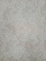 Bordado de Aspecto Natural Branco (Cottone Dolce)