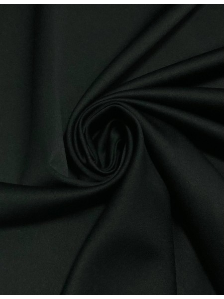 Gabardine Satin Com Elastano Preto