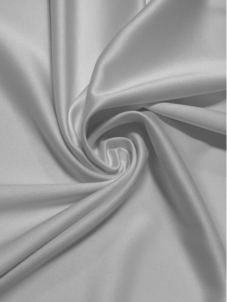 Gabardine Satin Com Elastano Branco