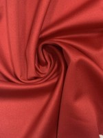 Gabardine Satin Com Elastano Vermelho