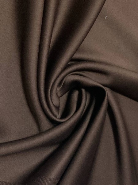 Gabardine Satin Com Elastano Marrom