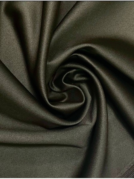 Gabardine Satin Com Elastano Militar