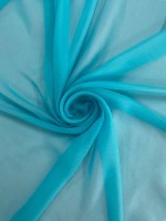 Gaze Musseline Azul Céu