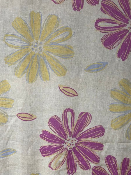 Linho Puro Estampado Max Floral