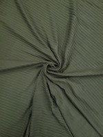 Malha Canelada Verde Oliva