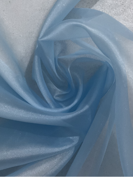Organdy Azul Bebê