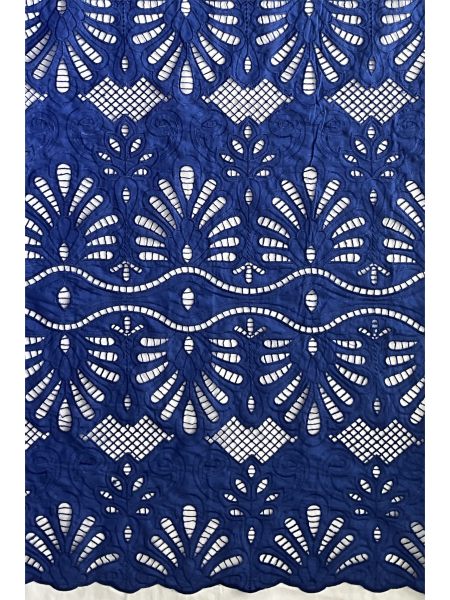 Bordado de Aspecto Natural Star Blue (Cotton Richelieu) Bordado de Aspecto Natural Star Blue (Cotton Richelieu)