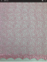 Tule Bordado Dorothy Premium