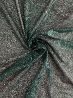 Tule com Glitter Cheio Verde