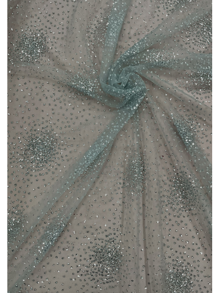 Tule com Glitter Prata (Explosão)