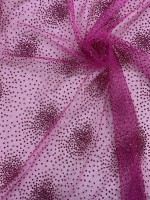 Tule com Glitter Fúcsia (Explosão)