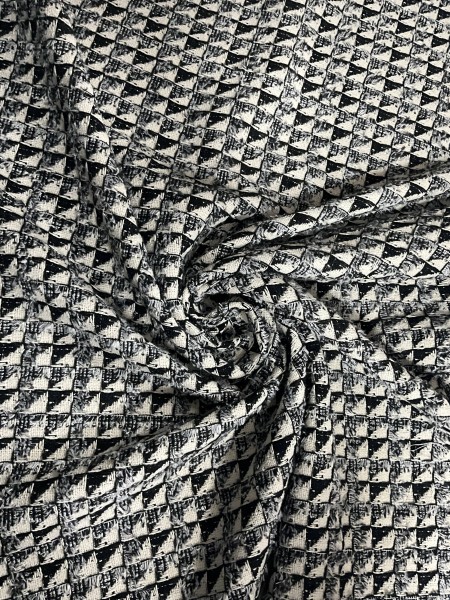 Tweed Mix Denim Preto