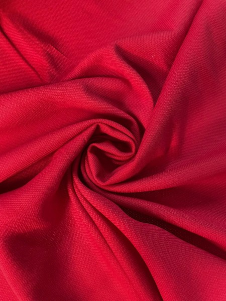 Viscose Dobby Vermelho